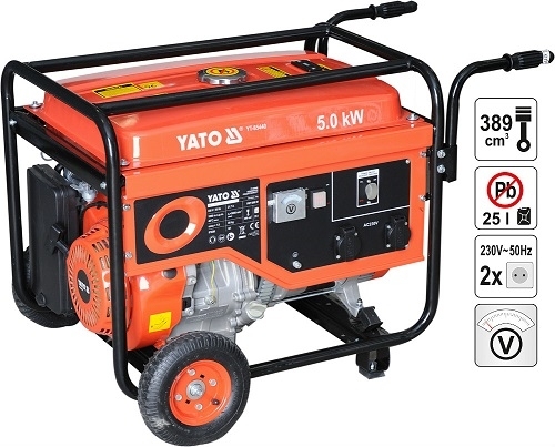  Máy phát điện dùng xăng khởi động đề 5.0KW Yato YT-85440E