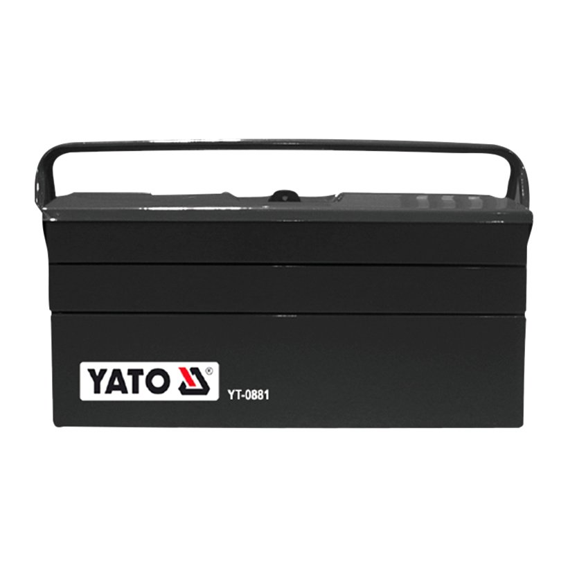  Hộp đựng đồ nghề di động bằng sắt sơn tĩnh điện Yato 5 ngăn 495X200X290mm YATO YT-0881