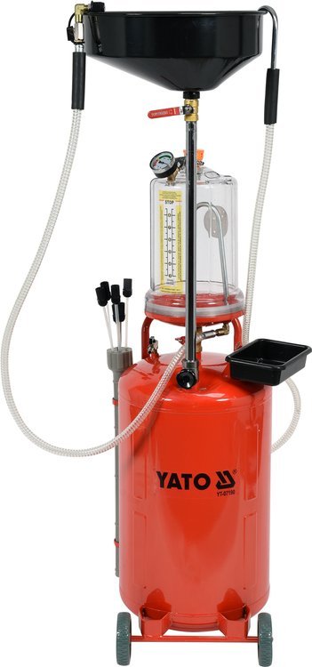  Máy Hứng - Hút dầu thải khí nén 70L Yato YT-07190