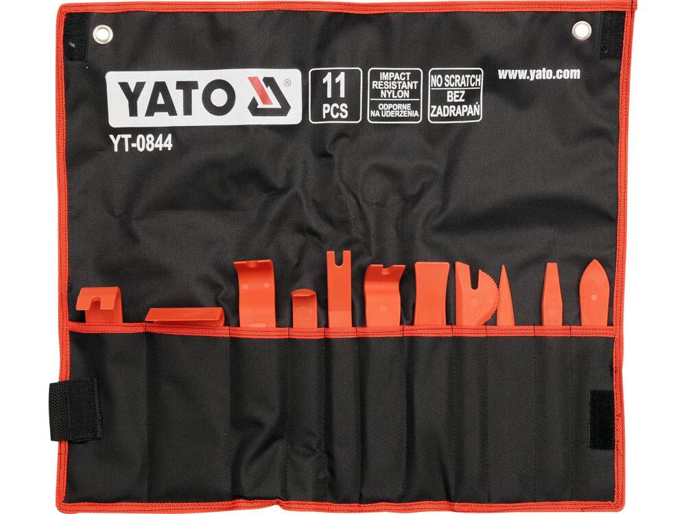  Bộ tháo lắp nội thất ôtô 11 món YATO YT-0844