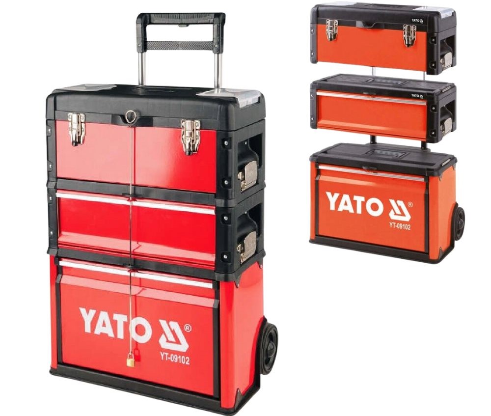  Vali đựng đồ nghề LƯU ĐỘNG 3 ngăn Yato YT-09102 - Ba LAn