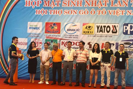 Kocu Việt Nam - Nhà tài trợ đồng hành kỷ niệm sinh nhật lần thứ 4 Hội thợ sơn gò ô tô Việt Nam