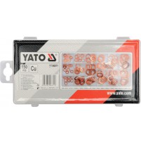 Hộp long đen các loại 150 chi tiết YATO YT-06871