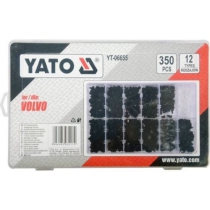 Bộ 350 chốt nở nhựa Volvo Yato YT-06655 - Ba Lan