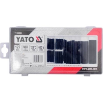 Hộp 127 ống gen co nhiệt màu đen đủ size Yato YT-06866 - Ba Lan
