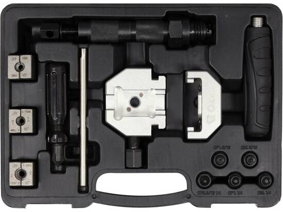  The Yato YT-06088 hydraulic brake hose clamp set includes 14 pieces and is made in Poland.
