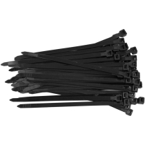 Túi 50 dây rút nhựa đen size: 7.6x200mm Yato YT-70650 - Ba Lan