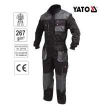 Bộ quần áo bảo hộ lao động liền quần size S - XXXXL Yato YT-80194