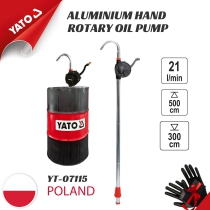 Bơm dầu quay tay bằng nhôm Yato YT-07115 - Ba Lan