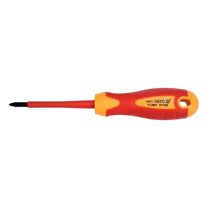 Insulated screwdriver with PZ0x60mm head, 1000V insulation, Yato YT-28245 - Made in Poland