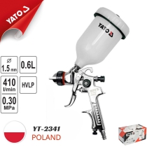 The Yato YT-2341 06L Pneumatic Paint Spray Gun - Made in Poland.