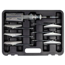 The Yato YT-05801 - Polisher Set for Cylinder Grinding and Polishing Φ51-177 P100/220/400 7 pieces is a tool set from Poland.