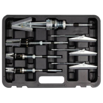 The Yato YT-05802 Φ20-177 P220 7-piece cylinder honing and polishing tool set - Made in Poland.