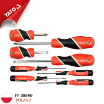Yato YT-25980 - Bộ tua vít 8 chi tiết 2 và 4 cạnh có nam châm từ Ba Lan