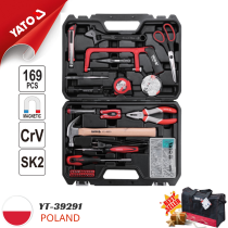 Yato YT-39291 is a 169-piece comprehensive repair tool set from Poland.