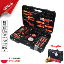 The Yato YT-39009 68-piece household electrical repair kit - Made in Poland.