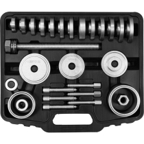 The Yato YT-25412 31-piece wheel bearing puller set - Made in Poland