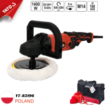 Polisher Sheepskin Wool 1400W 14M/180MM Yato YT-82196 - Poland