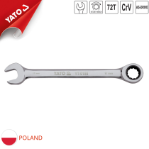 Automatic Reversible Ratcheting Combination Wrench 6mm to 32mm Yato - Poland