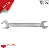 Double-ended wrench 5.5x7mm to 34x36mm German-style Yato - Poland