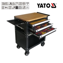 Tool cabinet for repairing electric cars 1000V - 51 pieces Yato YT-55278 - Made in Poland