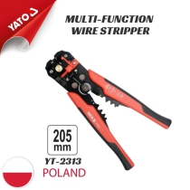 Wire crimping pliers multifunctional 205mm Yato YT-2313 - Poland