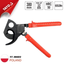 Wire cable cutter 380mm Yato YT-18602 - Made in Poland