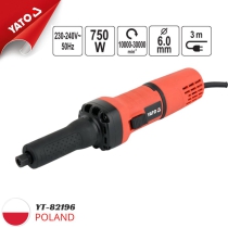 Straight Variable Speed Grinder 750W Yato YT-82196 - Poland