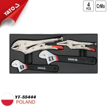 Khay nhựa set 4 kìm,mở lết YATO YT-55444