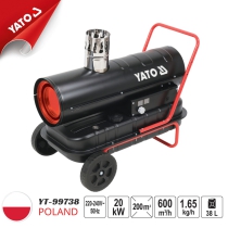 Máy Sưởi Chạy Dầu Diesel 20kW - 200 m² Yato YT-99738