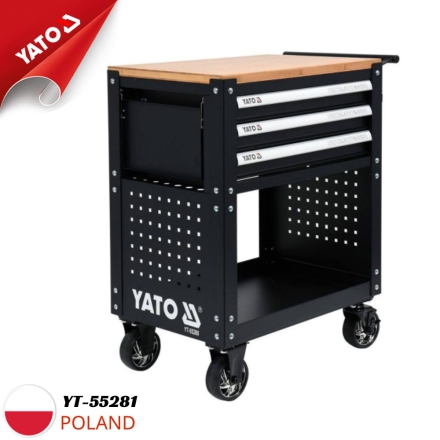 Tủ đựng đồ nghề cao cấp 3 ngăn Yato YT-55281 - Ba Lan