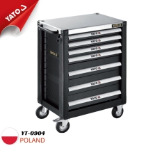 High-quality 7-drawer tool cabinet Yato YT-0904 - Made in Poland