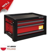 Horizontal tool cabinet with 3 drawers Yato YT-09151 - Made in Poland