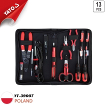 Yato YT-39007 - a 13-piece household electrical repair tool bag - Made in Poland.