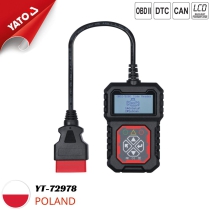 OBD/EOBD 12V Error Code Reader Machine Yato YT-72978 - Made in Poland