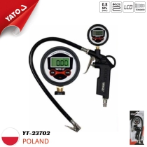 Yato YT-23702 tire inflator is a pneumatic device used for inflating tires. It is manufactured in Poland.