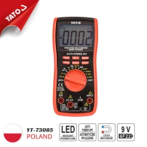 The Yato YT-73085 Digital True RMS Multifunction Power Meter is a versatile electrical measuring instrument.