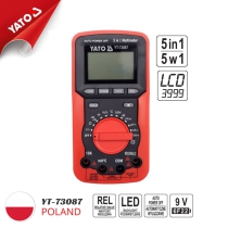 The Yato YT-73087 5in1 Auto Digital Multimeter - Poland