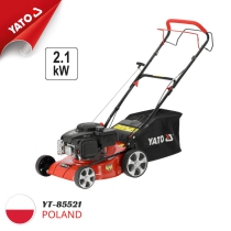 Self-Propelled Petrol Lawn Mower 25-75 mm 41cm Yato YT-85521 - Made in Poland