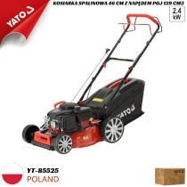 Self-Propelled Petrol Lawn Mower 2.4kW 46cm Yato YT-85525 - Made in Poland