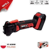 Multi-function cordless vibration cutter 18V 2Ah with accessories Yato YT-82818 - Poland