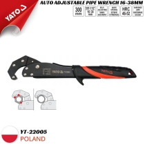 Automatic self-adjusting pliers 16-38mm YT-22005 Yato YT-22005 - Poland