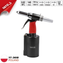 Pneumatic Rivet Gun 1/2.4-6.4mm Yato YT-3618 from Poland