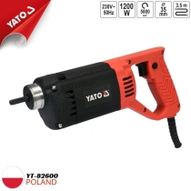 Máy đầm rung bê tông 1600W sâu 3M 35MM Yato YT-82600 - Ba Lan