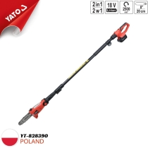 Combo máy cắt cành và tỉa hàng rào 18V 2Ah Yato YT-828390 - Ba Lan