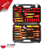 Yato YT-21299 32-Piece 1000V Insulated Professional Repair Tool Kit - Poland