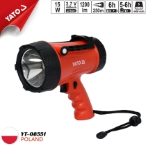 手持ち15W 1200LM IP68 LEDスポットライト Yato YT-08551 - ポーランド