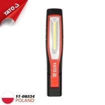 Yato YT-08524 - ポーランド製の磁石付きLEDライト10W 1000LM修理用
