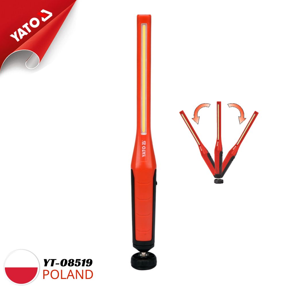  Yato YT-08519 7W 600/120LM COB LED Magnetic Work Light - Poland