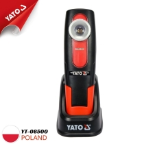 Yato YT-08500 5W IP65 IK07 UV LED 検査ライト（マグネット付き） - ポーランド製